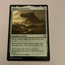 Bontu's Monument Commander: Aetherdrift Regular - Image 1