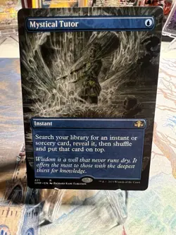 Magic: The Gathering Mystical Tutor (Borderless) Dominaria Remastered Regular NM - Image 1