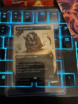 Badgermole Cub (Borderless) Avatar: The Last Airbender Regular - Image 1