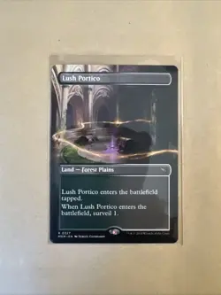 MTG Lush Portico MKM 0327 R NM Regular Borderless - Image 1