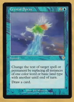 Crystal Spray (Invasion, Rare, English, 2000) MTG - Image 1