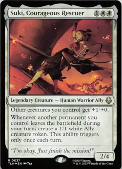 Suki, Courageous Rescuer - FOIL - R Avatar: The Last Airbender 37 - MTG - Image 1