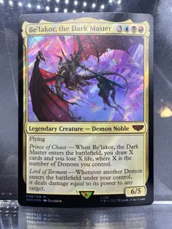 Be'lakor, the Dark Master (Surge Foil) Universes Beyond: Warhammer 40000 Foil - Image 1