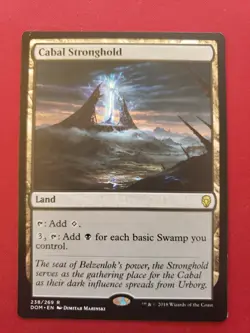 Cabal Stronghold #238 Dominaria MtG - Image 1