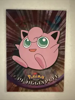 Pokemon Topps TCG: Jigglypuff #39 Base Chrome - Series 2 - Image 1