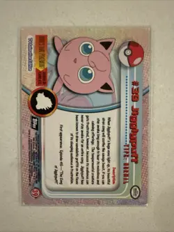 Pokemon Topps TCG: Jigglypuff #39 Base Chrome - Series 2 - Image 2