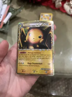 Pokemon TCG Raichu Holo Finish 83/90 2010 Undaunted - Image 2