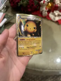 Pokemon TCG Raichu Holo Finish 83/90 2010 Undaunted - Image 4
