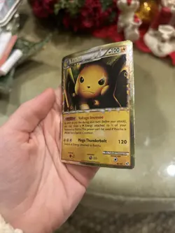 Pokemon TCG Raichu Holo Finish 83/90 2010 Undaunted - Image 5