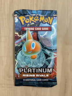 Pokemon Platinum Rising Rivals Booster Pack New Sealed Rotom Art English TCG - Image 1