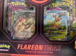 Pokemon Eeveelution Vmax Premium Collection Vaporeon Flareon Jolteon Set of 3 - Image 3