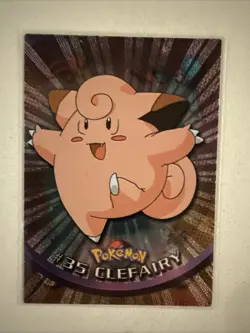 Pokemon Topps TCG: Clefairy #35 Base Chrome - Series 2 - Image 1