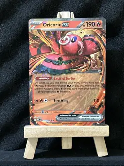 Pokemon TCG Oricorio ex 018/094 ME02: Phantasmal Flames NM - Image 1
