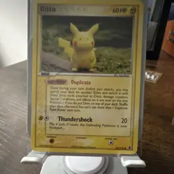 Pokemon TCG Ditto (Pikachu) 63/113 EX Delta Species Regular Common - Image 3
