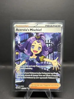 Acerola's Mischief Ultra Rare ME01: Mega Evolution 165/132 Pokemon TCG LP - Image 1