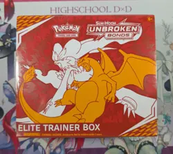 Pokemon Sealed Sun & Moon Unbroken Bonds Elite Trainer Box- As Seen - Image 1
