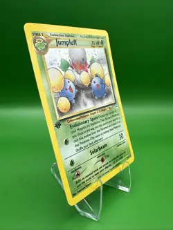 Pokemon TCG Jumpluff 1st Edition Neo Revelation Holo 9/64 Pack Fresh Near Mint - Image 2