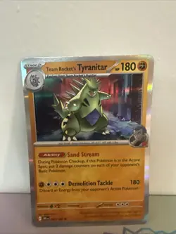 Team Rocket's Tyranitar - 096/182 - Destined Rivals - Holo Rare - NM/M - Image 1