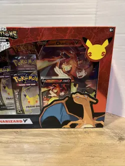 Pokemon TCG: Celebrations Collection Box Lance's Charizard V Sealed 820650809392 - Image 3