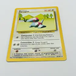 Pokemon PORYGON 39/102 Shadowless (1999 Base Set) LP - Image 3