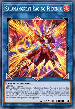 Yugioh RA04-EN083 - Salamangreat Raging Phoenix - Super Rare - Image 1