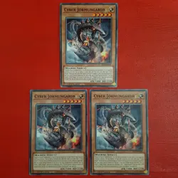 Yugioh Cyber Jormungardr ALIN-EN026 1st Edition Playset - Image 1