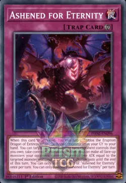 1st Ed Ashened for Eternity PHNI-EN096 Yugioh - Image 1