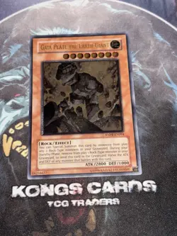 Gaia Plate The Earth Giant ANPR-EN094 Ultimate Rare Unlimited YuGiOh! NM - Image 1