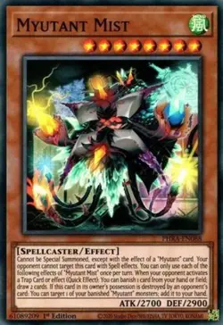 Myutant Mist - PHRA-EN088 - Super Rare - 1st Edition Near Mint Yugioh Card - Image 1