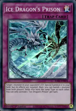 Ice Dragon's Prison - Super Rare 1st Edition RA01-EN078 - NM - YuGiOh - Image 1