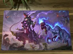 YGO Ultimate Conductor Tyranno Playmat TCG CCG Mat Trading Card Game Mat - Image 1