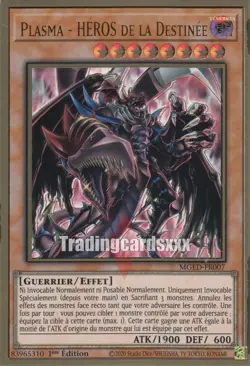Yu-Gi-Oh! Plasma - HEROS de la Destinee : PGR MGED-FR007 - Image 1