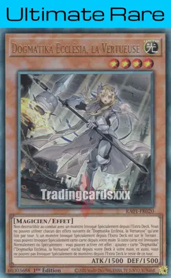 Yu-Gi-Oh! Dogmatika Ecclesia, la Vertueuse : UL RA01-FR020 - Image 1