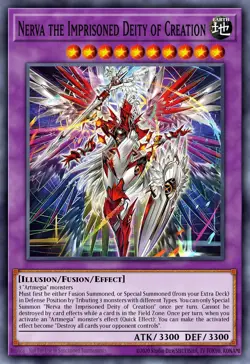 Yugioh DUAD-EN033 - Nerva the Power Patron of Creation - Secret Rare - Image 1