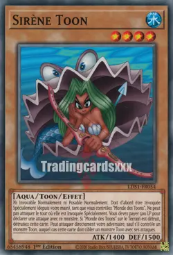 ♦Yu-Gi-Oh!♦ Sirene Toon : LDS1-FR054 C - Image 1