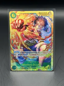 Monkey.D.Luffy SEC OP13-118 Carrying On His Will One Piece TCG English - Image 1