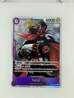 Sanji OP07-064 - One Piece TCG - SR Super Rare NM Near-Mint Foil English - Image 1