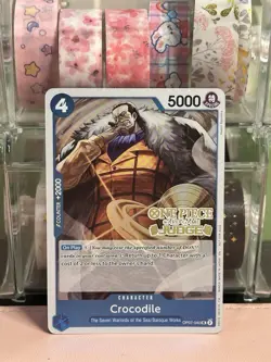 Crocodile (Judge Pack Vol. 6) OP07-040 One Piece Promotion Cards - Image 1