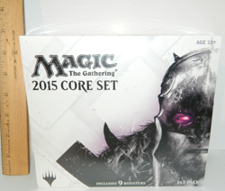 2015 Core Set Fat Pack FACTORY SEALED MTG Magic the Gathering 9 card packs - Image 1