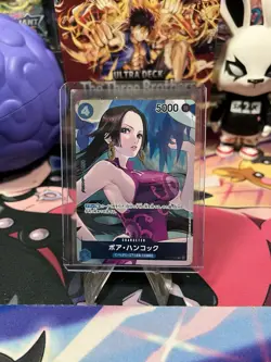 Boa Hancock UC OP02-059 Parallel Japanese ONE PIECE Card Game Paramount War - NM - Image 1