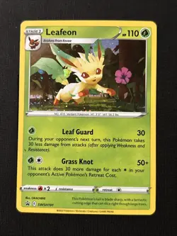 Leafeon SWSH191 SWSH: Sword & Shield Promo Cards Holo - Image 1