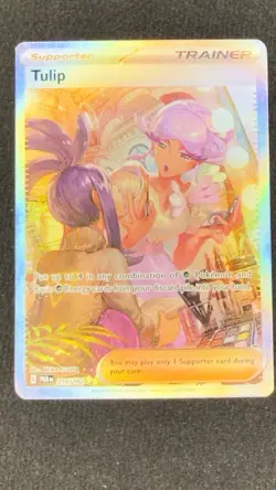 Pokemon TCG Tulip Card 259/182 Paradox Rift Sir Trainer NM Condition - Image 2