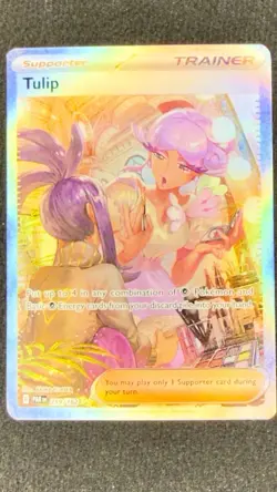 Pokemon TCG Tulip Card 259/182 Paradox Rift Sir Trainer NM Condition - Image 4