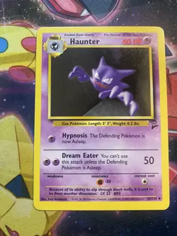 HAUNTER - 43/130 - Base Set 2 - Pokemon Card - LP - Image 1