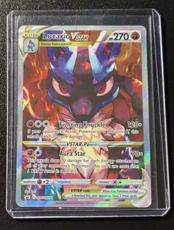 Lucario VSTAR SWSH291 SWSH: Sword & Shield Promo Cards Holo - Full Art Pokemon - Image 1