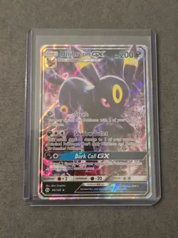 Umbreon GX 80/149 Sun & Moon Base Set Holo Full Art NM Pokemon Card - Image 1
