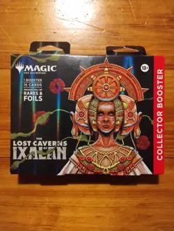 MTG The Lost Caverns of Ixalan OMEGA 15 Card Collector Booster Pack Box NEW - Image 1