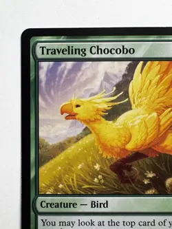 Traveling Chocobo 210 - MTG Final Fantasy - Mythic Rare Regular 3/2 Bird - Image 2