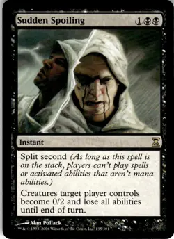 Time Spiral #135 Sudden Spoiling - Image 1