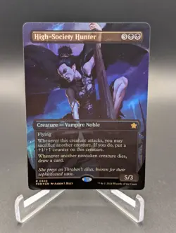 High-Society Hunter (Borderless) Foundations Foil - Image 1